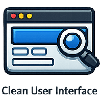 Clean User Interface