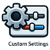 Custom Settings